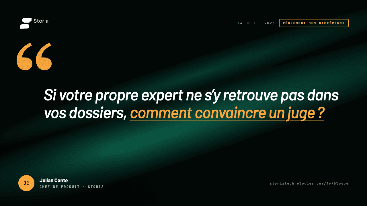 Un gestionnaire de projet qui remplit un rapport quotidien de chantier, présenté comme l'endroit peu reluisant où les réclamations en construction se gagnent réellement
